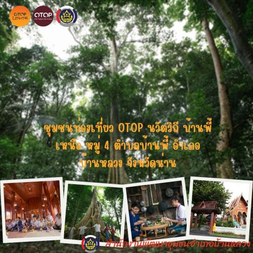 เชิญชวนเที่ยว “ชุมชนท่องเที่ยว OTOP นวัตวิถี” บ้านพี้เหนือ หมู่ที่ 4 ตำบลบ้านพี้ อำเภอบ้านหลวง จังหวัดน่าน